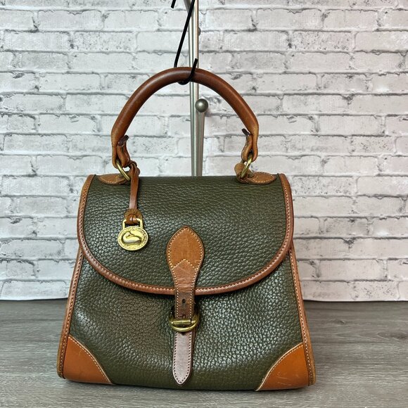 Dooney and Bourke Green Top Handle Bag - Picture 1 of 8